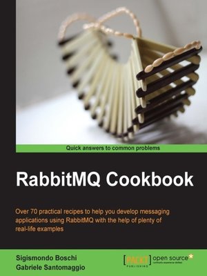 cover image of RabbitMQ Cookbook